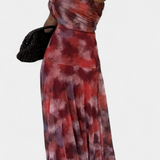 Jessamy One-Shoulder Tie-Dye Maxi Dress