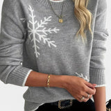 Brianna Snowflake Sweater