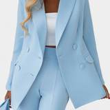 Julia Urban Blazer and Regular Cut Trouser Set