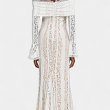 Rosalie Off-Shoulder Lace Maxi Dress