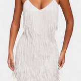 Sheril Mini Feather Dress