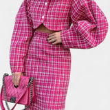 Frankie Checkered Autumn Suit