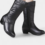Hadley Ankle Boots with Zip and Padded Insole