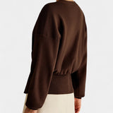 Solferina Plain Golden Cardigan