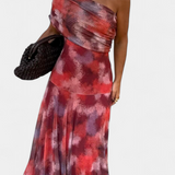 Jessamy One-Shoulder Tie-Dye Maxi Dress