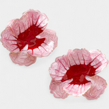 Geometric Floral Shaped Earrings