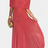 Jessamy One-Shoulder Tie-Dye Maxi Dress