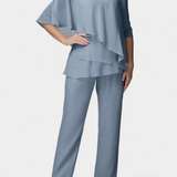 Dinah Two-Piece Set with Effortless Feminine Silhouette