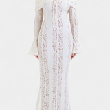 Rosalie Off-Shoulder Lace Maxi Dress