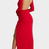 Lira Timeless Open Back Dress
