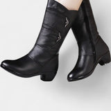 Hadley Ankle Boots with Zip and Padded Insole