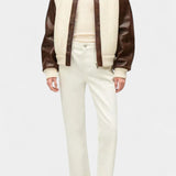 Colour Block Knit Jacket