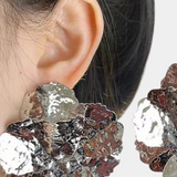 Brilliant Flower-Shaped Earrings