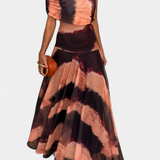 Jessamy One-Shoulder Tie-Dye Maxi Dress