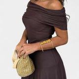 Jessamy One-Shoulder Tie-Dye Maxi Dress