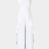 Chrysoula Asymmetrical Set with Pleated Trousers
