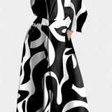 Miriam Retro Long Sleeve Maxi Dress