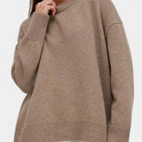 Krolyn Winter Sweater with Ribbed Cuffs