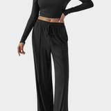 Celaen 2-Piece Set with Round Neck