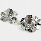 Brilliant Flower-Shaped Earrings