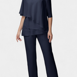 Dinah Two-Piece Set with Effortless Feminine Silhouette