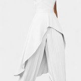 Chrysoula Asymmetrical Set with Pleated Trousers