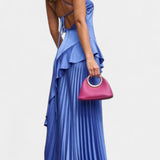 Paige Asymmetrical One-Shoulder Dress with Ruffles