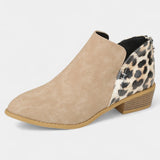 Janicee Orthopaedic Boots with Leopard Print