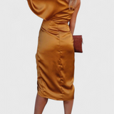 Anais Flowing Dress with Elegant and Timeless Silhouette