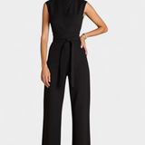 Sleeveless Flared Jumpsuit