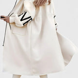 Pilar Women's Jacket with Knitted Sleeves and Hood