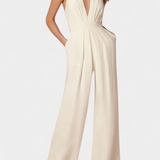 Lilac Wide-Leg Jumpsuit with Light Elegance